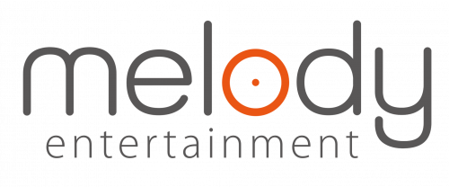 (주)멜로디엔터테인먼트의 기업로고