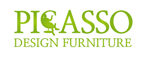 (주)피카소가구의 기업로고