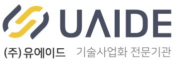 (주)유에이드의 기업로고