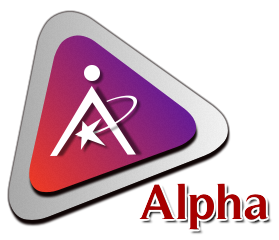 (주)알파정보통신의 기업로고