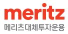 메리츠대체투자운용(주)의 기업로고