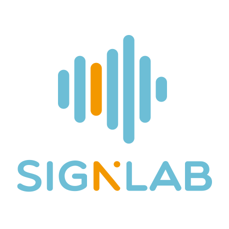 (주)싸인랩의 기업로고
