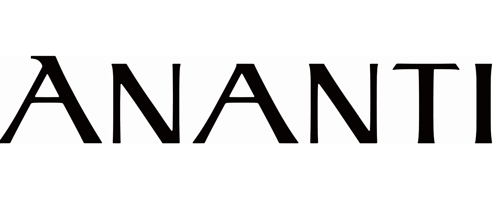 (주)아난티의 기업로고