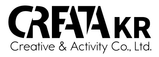 (주)크레타케이알의 기업로고