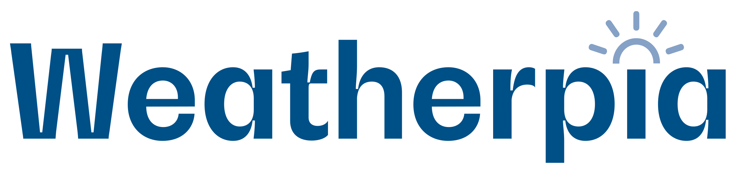 (주)웨더피아의 기업로고