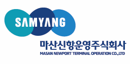 마산신항운영(주)의 기업로고
