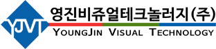 영진비쥬얼테크놀러지(주)의 기업로고