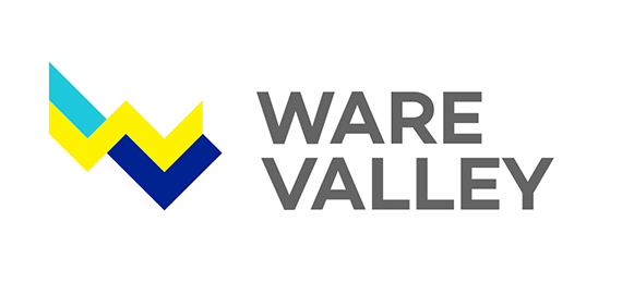 (주)웨어밸리의 기업로고