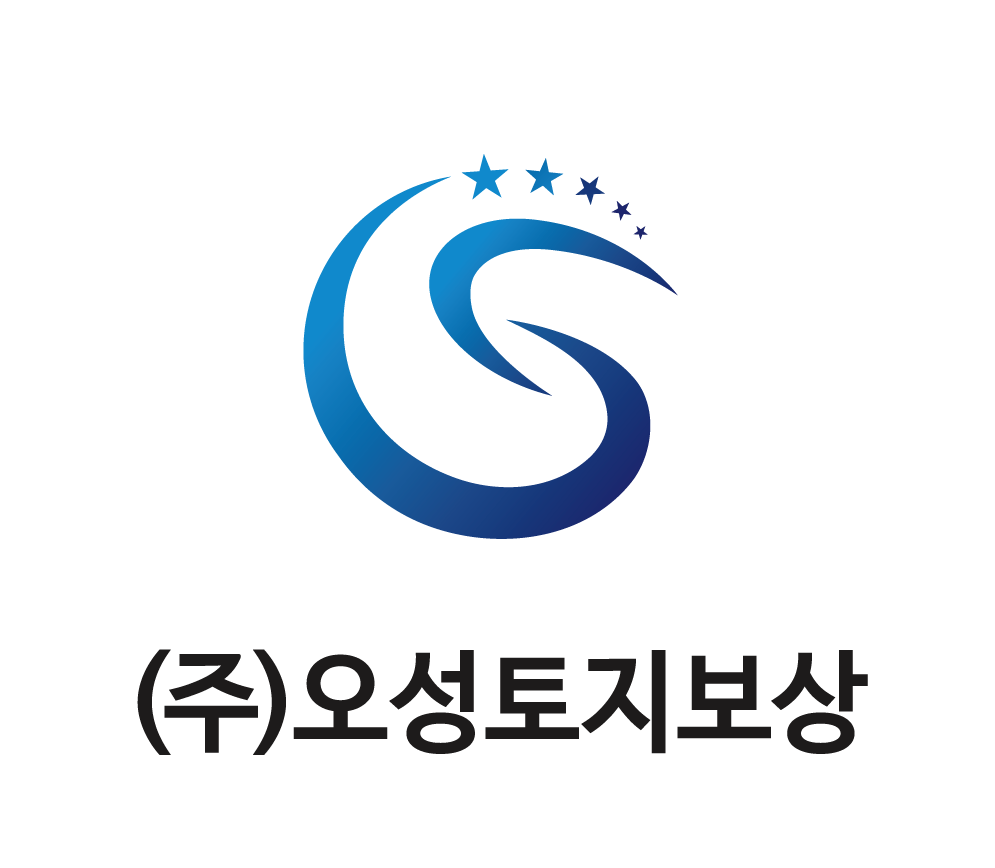 (주)오성토지보상의 기업로고