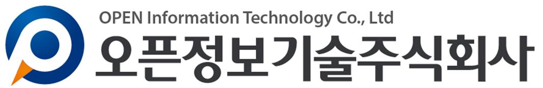 오픈정보기술(주)의 기업로고