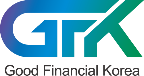 (주)지금융코리아의 기업로고