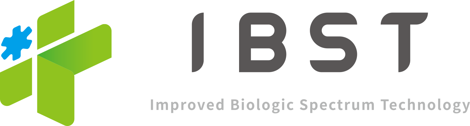 (주)아이비에스티의 기업로고