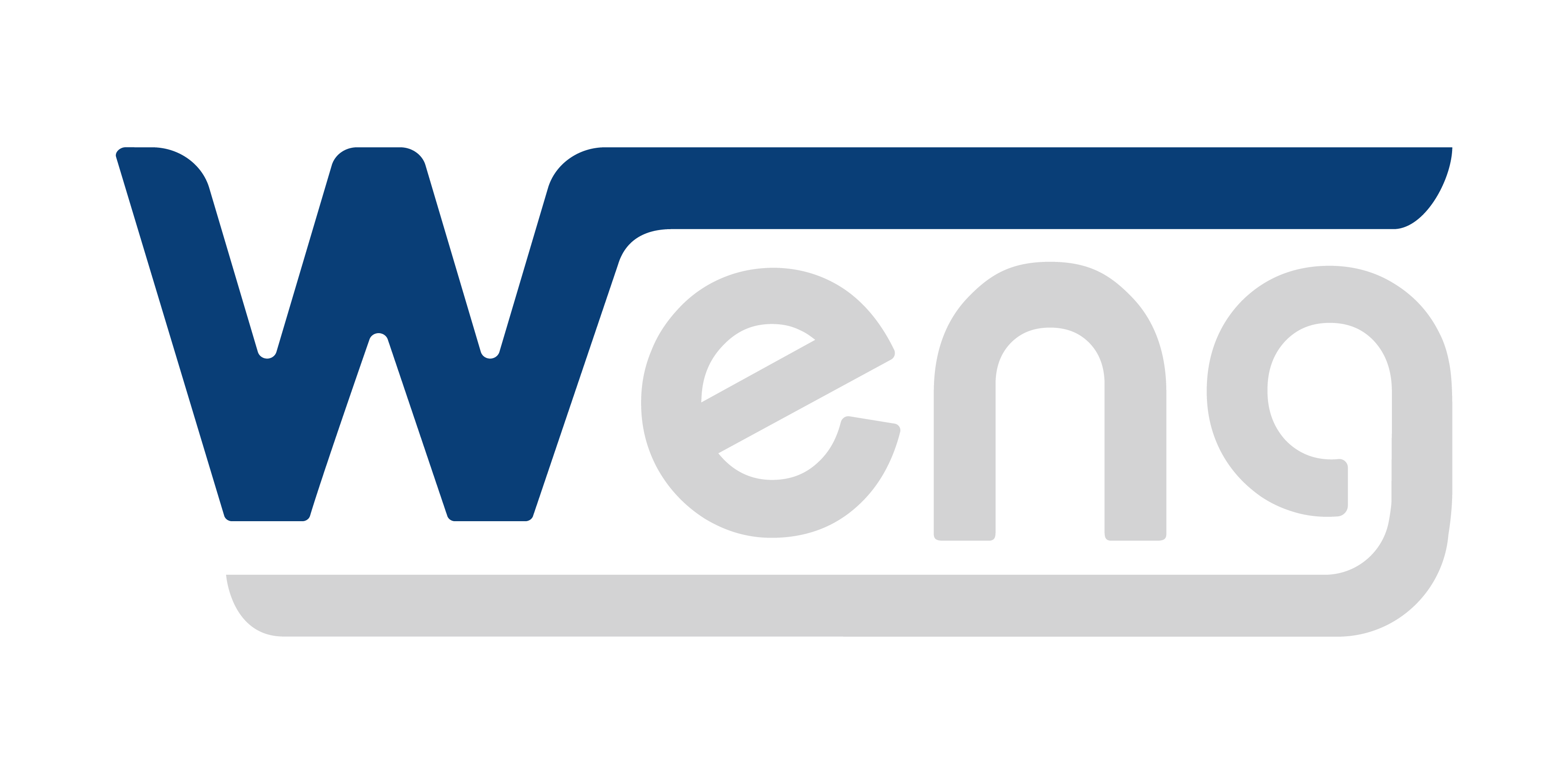 (주)더블유이엔지의 기업로고