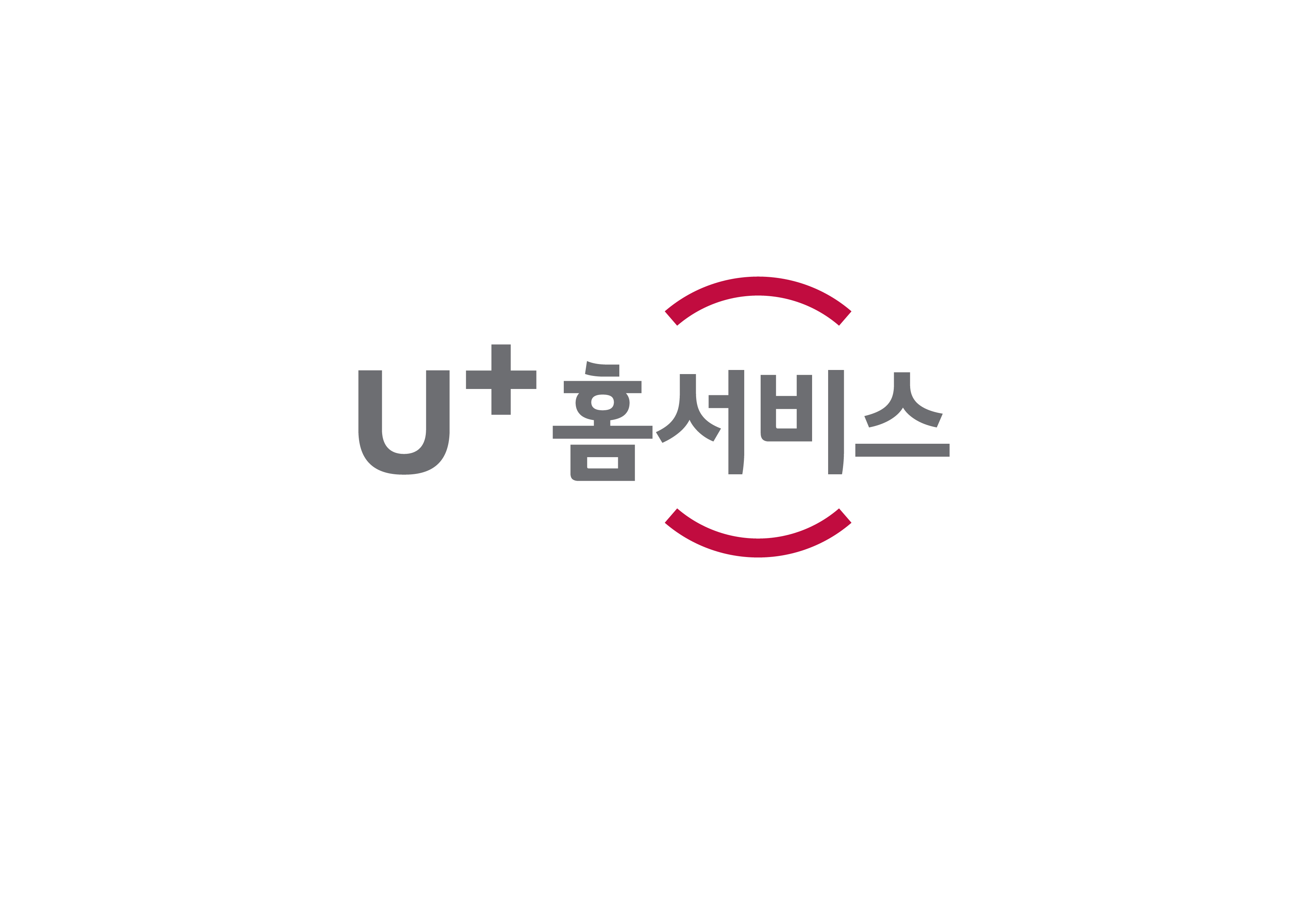 (주)유플러스홈서비스의 기업로고