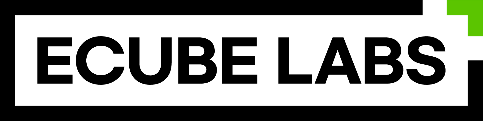 (주)이큐브랩의 기업로고