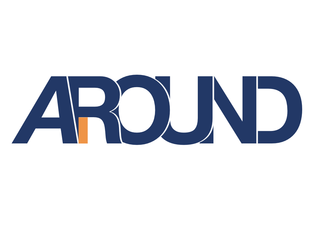 (주)어라운드의 기업로고