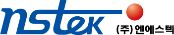 (주)엔에스텍의 기업로고