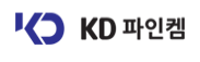 (주)케이디파인켐의 기업로고