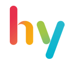 (주)에치와이의 기업로고