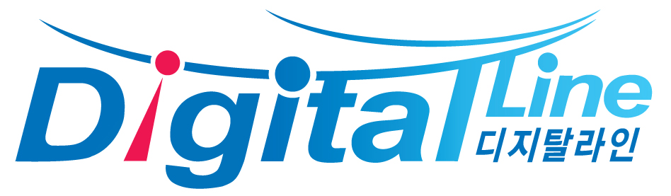(주)디지탈라인의 기업로고