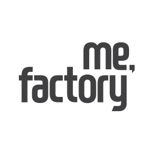 (주)미팩토리의 기업로고