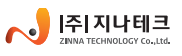 (주)지나테크의 기업로고