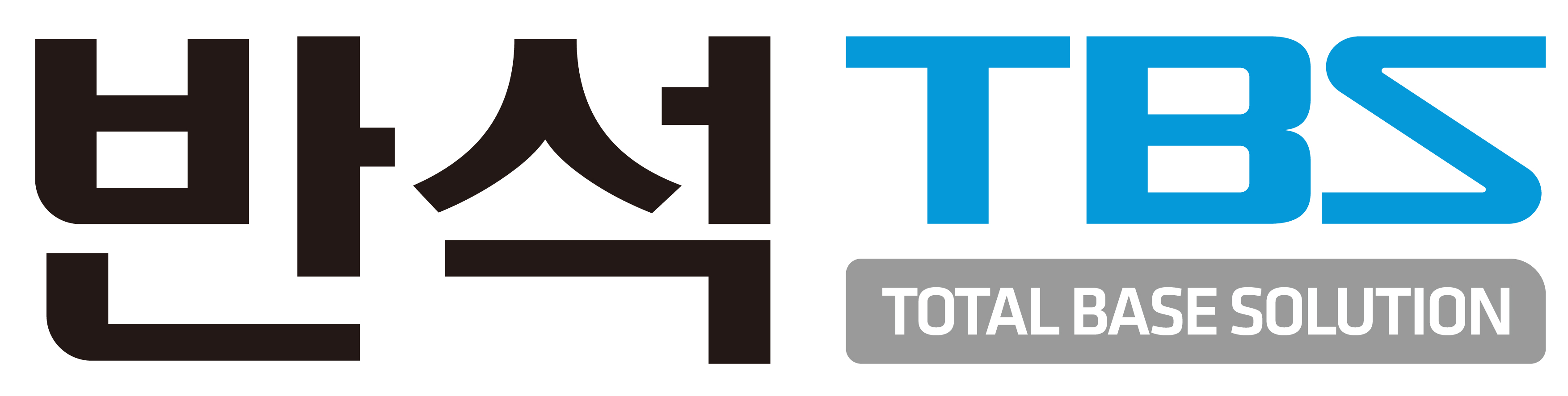 (주)반석티비에스의 기업로고