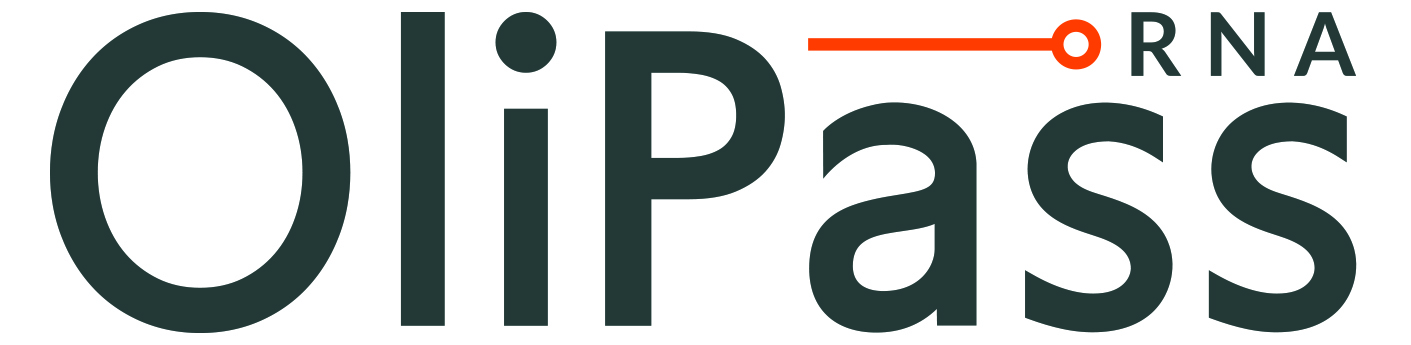 (주)올리패스알엔에이의 기업로고