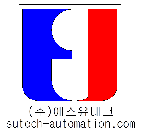 (주)에스유테크의 기업로고