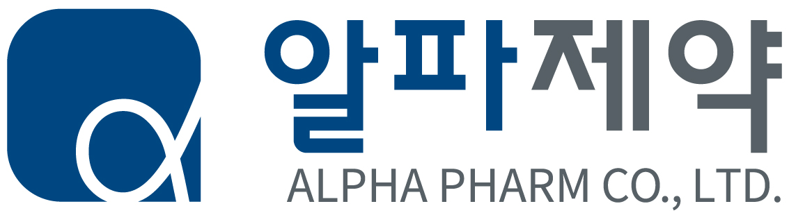 알파제약(주)의 기업로고
