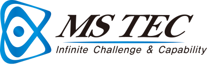 (주)엠에스텍의 기업로고