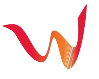 (주)더블유의 기업로고