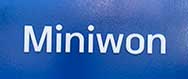 (주)미니원의 기업로고
