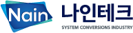 (주)나인테크의 기업로고