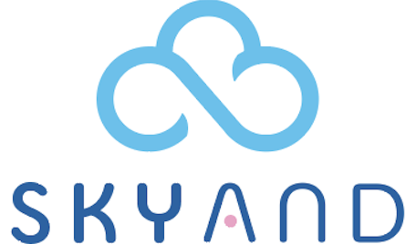 (주)스카이앤드 logo