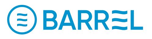 (주)배럴의 기업로고