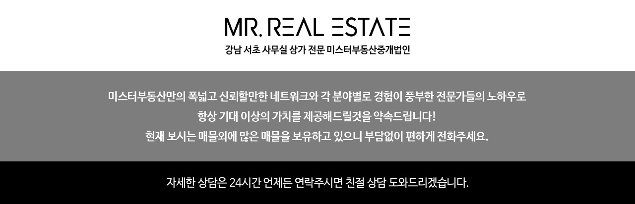 (주)미스터부동산중개법인의 기업로고