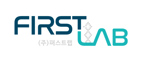 (주)퍼스트랩의 기업로고