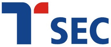 (주)티섹의 기업로고