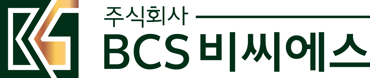 (주)비씨에스의 기업로고