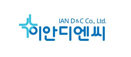 (주)이안디엔씨의 기업로고