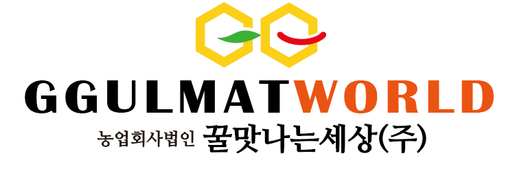 농업회사법인꿀맛나는세상(주)의 기업로고
