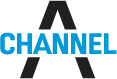(주)채널에이의 기업로고