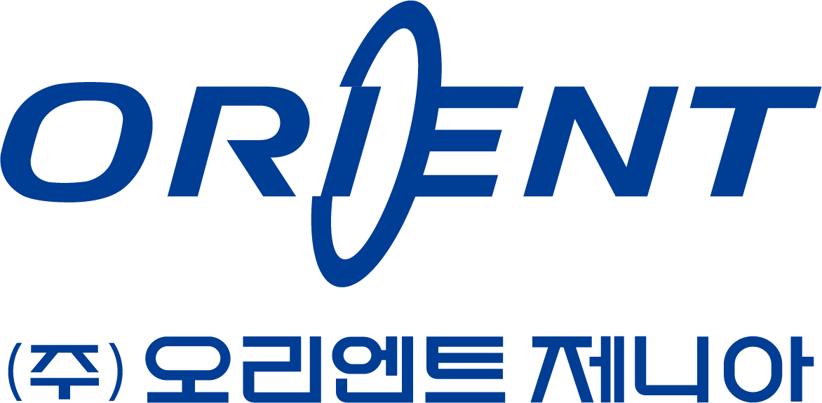 (주)오리엔트제니아의 기업로고