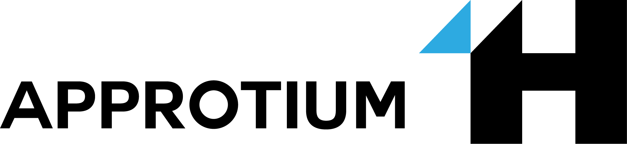 어프로티움(주)의 기업로고