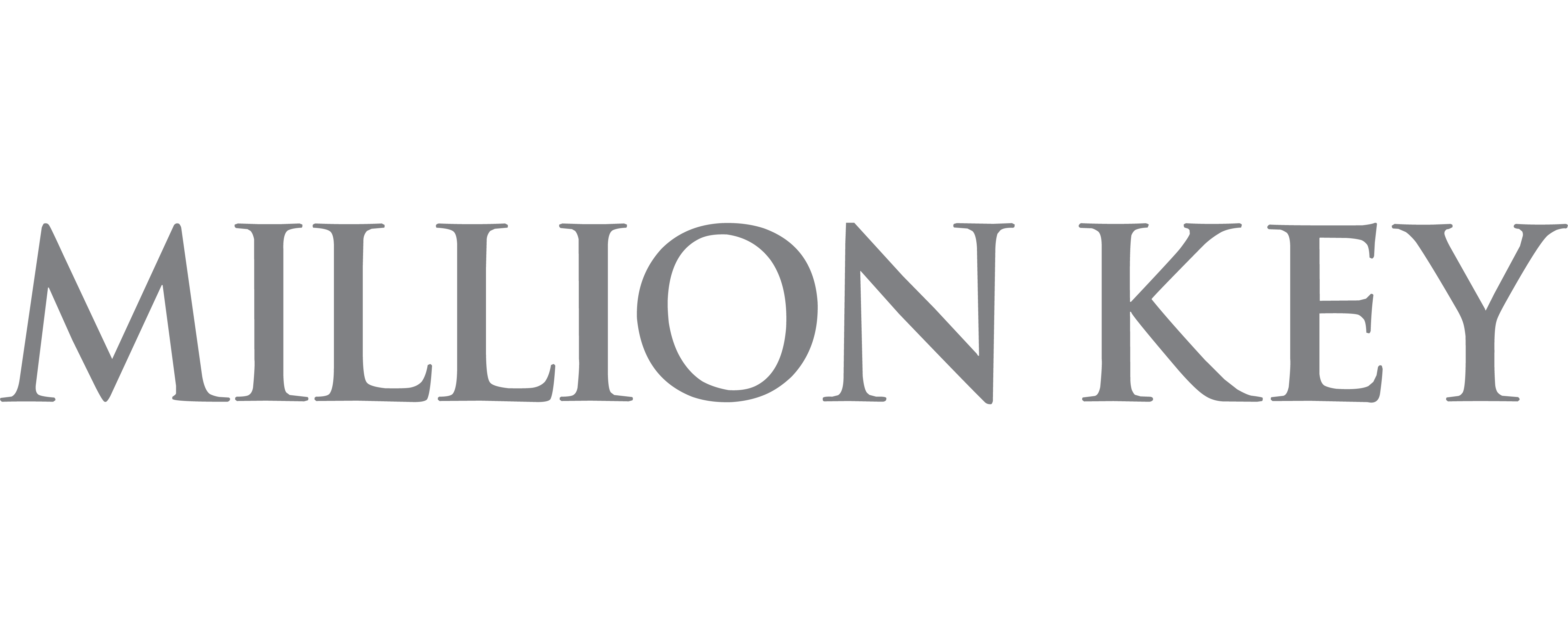 (주)밀리언키의 기업로고