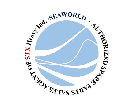 (주)씨월드의 기업로고