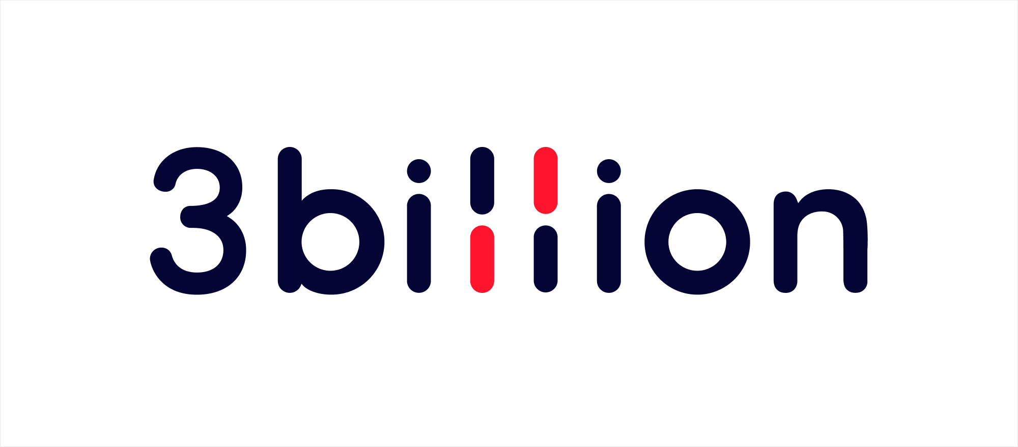 (주)쓰리빌리언의 기업로고