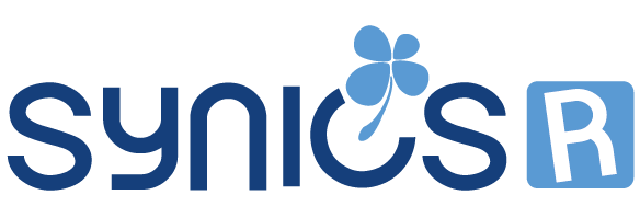 (주)시닉스레이의 기업로고