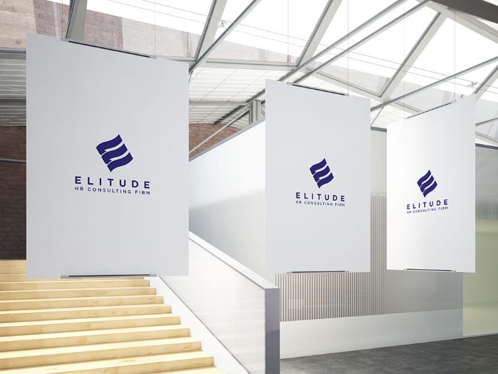 (주)엘리튜드의 기업로고